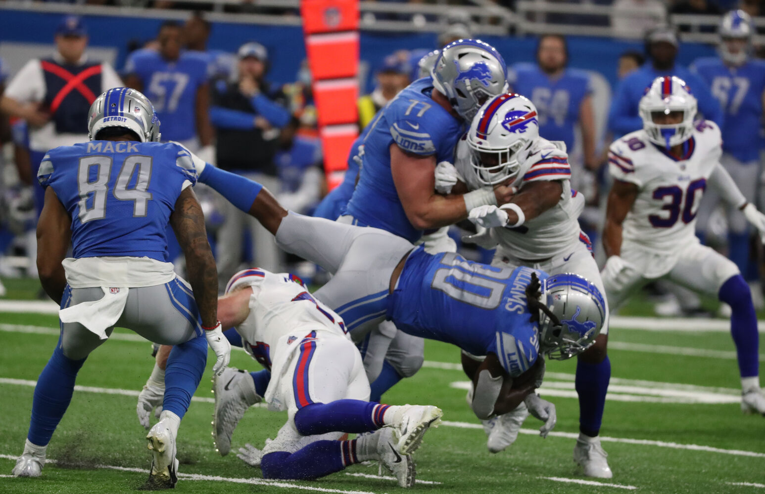 Fighting for yards